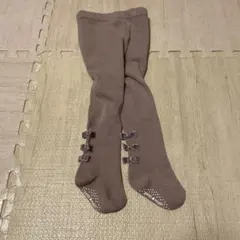 petit main リボン付きベビータイツ 80cm 新品未使用