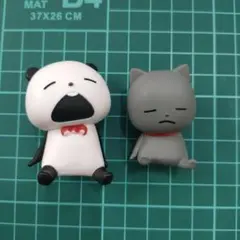 【セット】肩ズンFig. ごきげんぱんだ　わるめのねこ　にしむらゆうじ