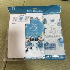 ディズニーシー】25周年スパークリーグジュビリー バスタオル(2枚