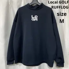 Local GOLF × RUFFLOG ローカルゴルフモックネック ブラックM