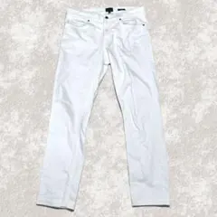 H&M エイチアンドエム スキニーパンツ ホワイト 31/30 メンズ