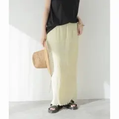 journal standard プリーツクロスストレートスカートのサムネイル