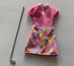 バービー洋服　プロゴルファー　パター
