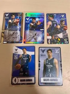 長崎ヴェルカ　オンサイトカード　SSR　SR 狩俣昌也選手　直筆サイン入り