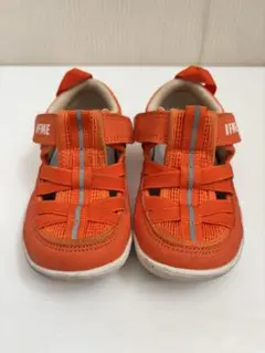 IFME オレンジ ベビーサンダル 15.5cm
