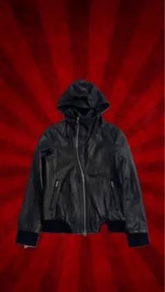 00s y2k archive vintage opium レザージャケット