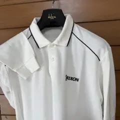 美品サイズLL/SRIXON/春秋モデル/快適ストレッチ/長袖ポロシャツ