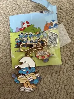 SEVENTEEN ウジ キーリング スマーフ SMURFS