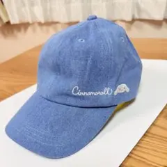 めぐみ様専用 ☆サンリオ シナモロール 刺繍キャップ ☆サイズ56〜58cmのサムネイル