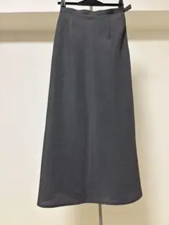 McGREGOR ロング フレア スカート グレー