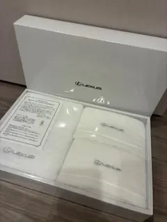 【新品未使用】LEXUS ECOソフト フェイス＆ウォッシュタオルセットのサムネイル