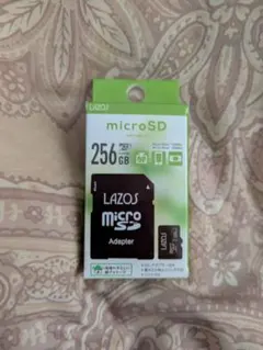 【セール中】LAZOS 256GB microSDカード アダプター付き