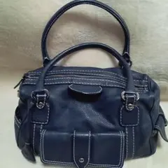 TOD'S　ハンドバッグ　外観美品