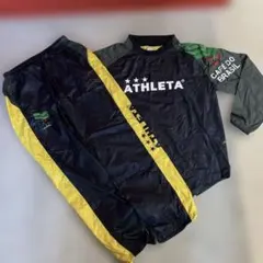 ATHLETA ピステ 上下 黒✖️黄色 Lサイズ