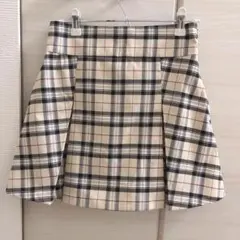 OLIVE des OLIVE タックプリーツミニスカート フリーサイズ