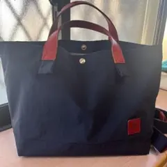 『美品』ネイビー トートバッグ レガロ　ショルダー　レザー 2way 限定色
