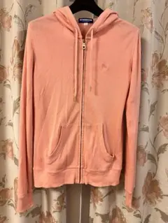 BLUE LABEL BURBERRY ジップアップパーカー ピンク 38のサムネイル