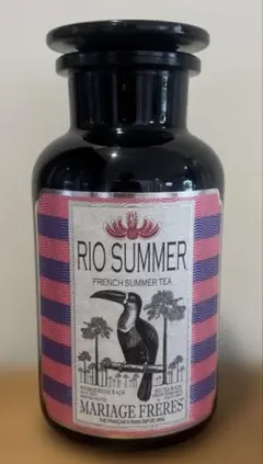 【美品】マリアージュフレール　リオサマー空瓶　ブラック