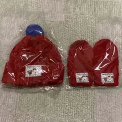 Wallace & Gromit 赤ニット帽と手袋
