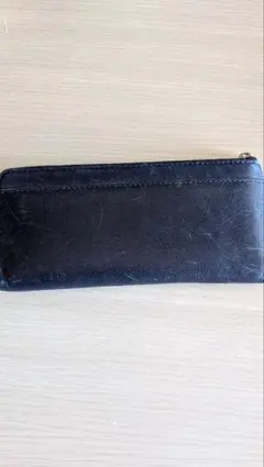 ブラック レザー 長財布のサムネイル