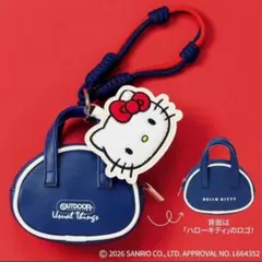 HELLO KITTY 顔形&バッグ形 ポーチなチャームセット
