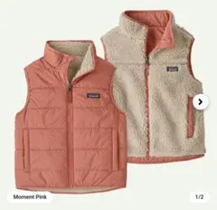 新品！patagonia キッズリバーシブルレディフレッディベスト