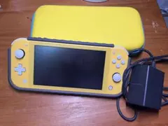 極美品Nintendo Switch Lite イエロー ケース付き箱無し