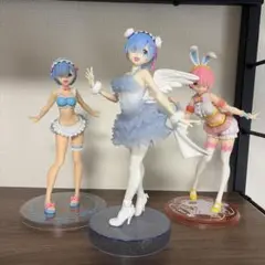 Re:ゼロから始める異世界生活 フィギュア 3体セット