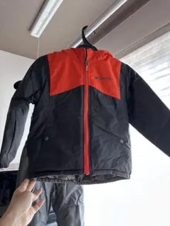 【美品】スノーウェアColumbia XXS ジャケットとオーバーオールセット
