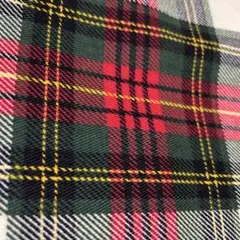 タータンチェック生地 約100cm幅×100cm