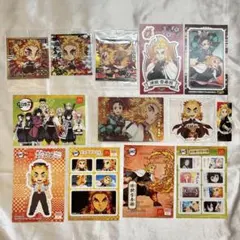 鬼滅の刃 煉獄杏寿郎 シール ステッカー カード セット