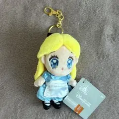 Disney - アリス  ぬいぐるみキーチェーンTINY  ディズニーストア アリス ぬいぐるみキーホルダー・キーチェーン TINY ALICE IN