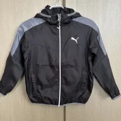 PUMA ウィンドブレーカー ブラック グレーのサムネイル