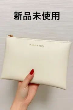 【新品未使用】チャールズ＆キース ポーチ クラッチ風
