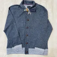 げ*ん様 売りつくし！MALE & CO. ノルディック柄ニットカーディガン グ