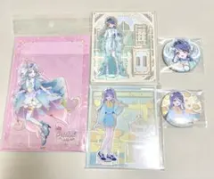 名探偵プリキュア 帆羽くれあ エクレール アクリルスタンド 缶バッジ イオン