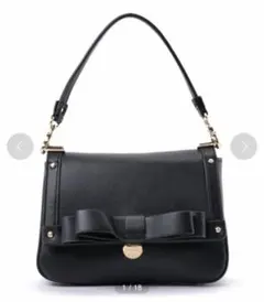 Maison de FLEUR ダブルリボンフラップバッグ