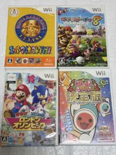 ⭐️24時間以内発送⭐️ Wiiソフトまとめ売り　4本セット