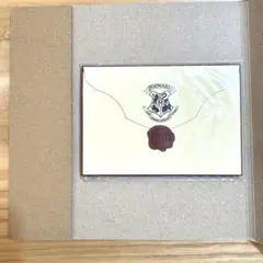 【新品未使用】　ハリー・ポッター ラバーコースター　ホグワーツ入学許可証