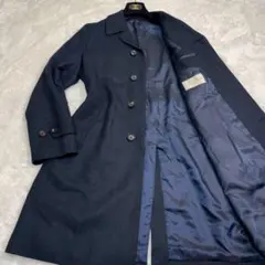 極美品✨ユニバーサルランゲージ カシミヤ シルク ヘリンボーン ステンカラーのサムネイル
