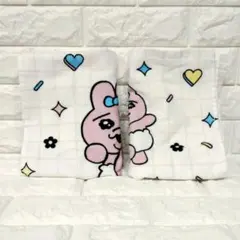 おぱんちゅうさぎ フェイスタオル ２枚組 しまむら