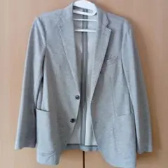 グレー ジャケット　UNIQLO