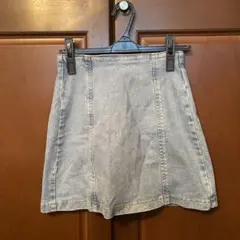 snidel デニムミニスカート