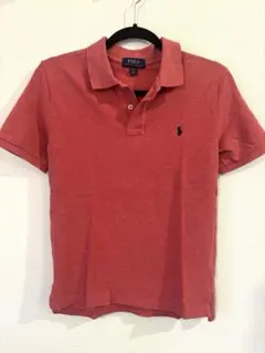 POLO RALPH LAUREN ポロシャツ 赤 M(10/12)150