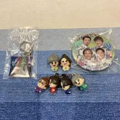 純烈 鑰匙圈 徽章 套組