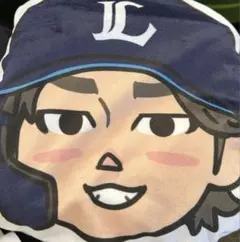 西川愛也選手　クッション 西武ライオンズ