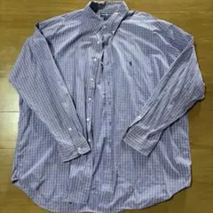 ラルフローレン シャツ チェック 古着 XXLサイズ