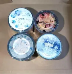 海外マスキングテープ ダーク系 薔薇等 巻き売り 装飾マステ まとめ