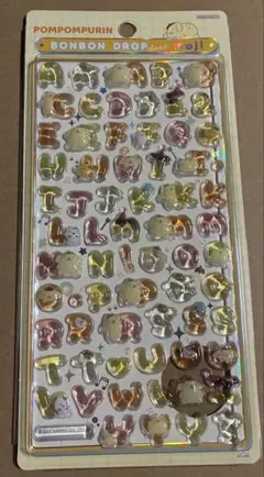 さ*む様 ①C♡ポムポムプリン♡…SANRIOサンリオボンボンドロップシール新品