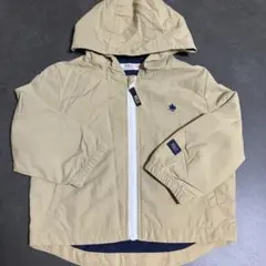 POLOベビー　ベージュ フード付きジャケット 90サイズ